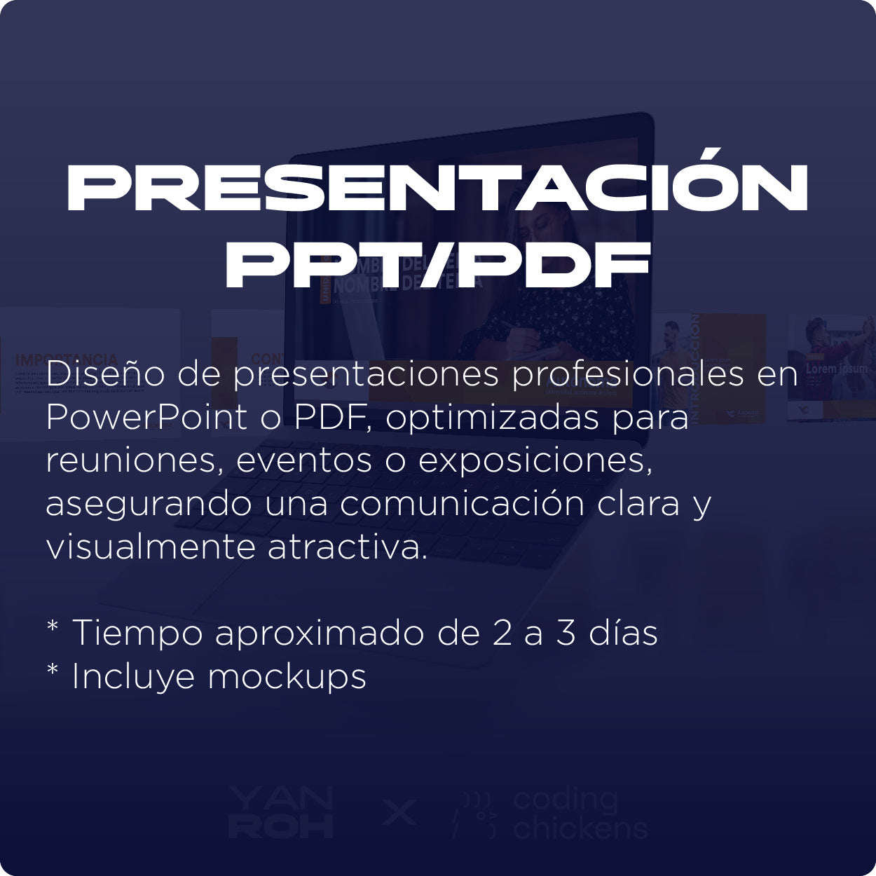 Presentación PPT/PDF